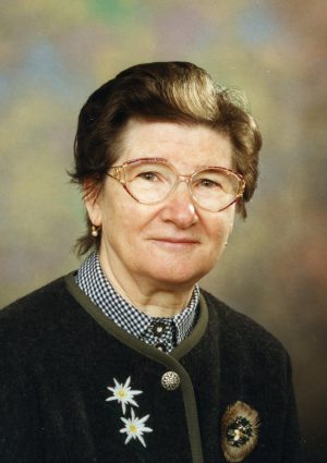 Portrait von Herta Schöller