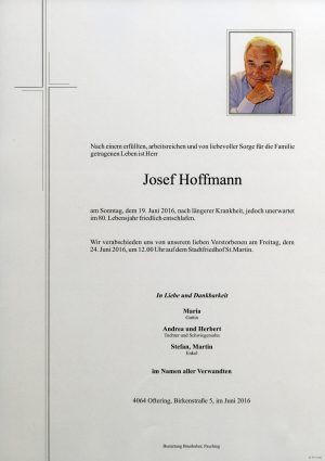 Portrait von Josef Hoffmann