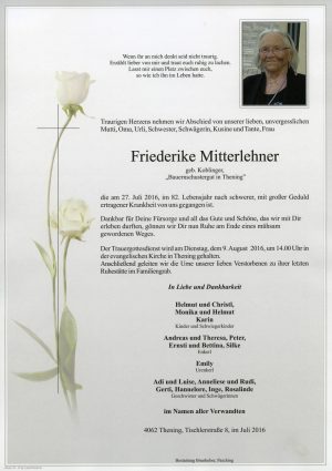 Portrait von Friederike Mitterlehner
