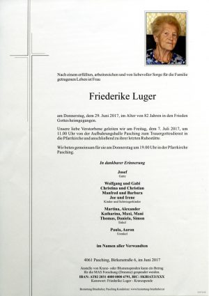 Portrait von Friederike Luger