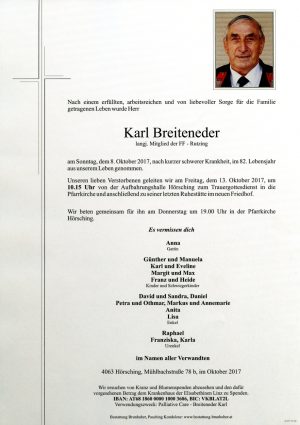 Portrait von Karl Breiteneder