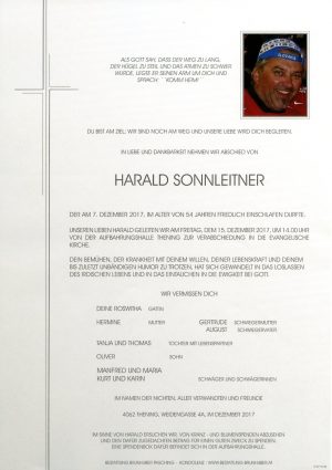 Portrait von Harald Sonnleitner