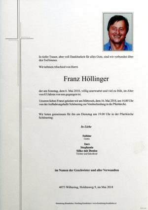 Portrait von Franz Höllinger