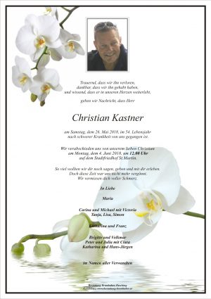 Portrait von Christian Kastner