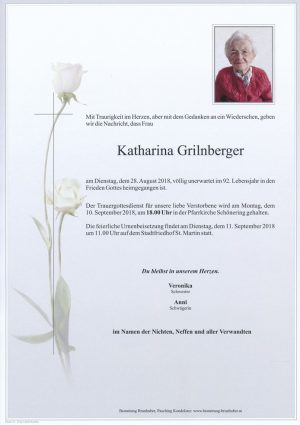 Portrait von Katharina Grilnberger