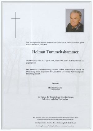 Portrait von Helmut Tummeltshammer