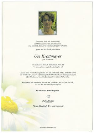Portrait von Ute Krottmayer